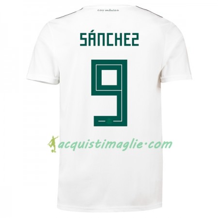 Divisa di Calcio Messico Sanchez 9 Trasferta Mondiali 2018